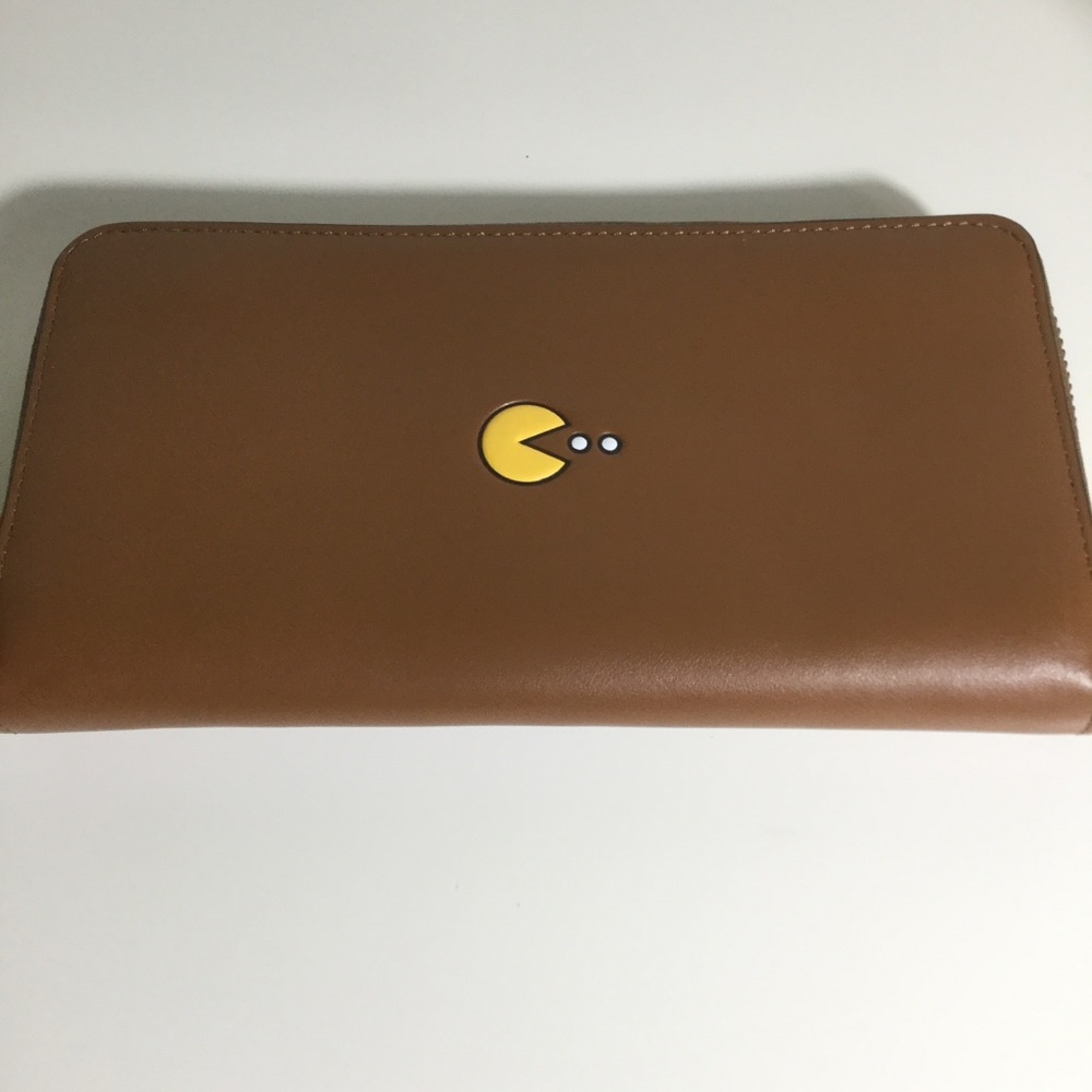 Coach Pac-Man Accordion Wallet